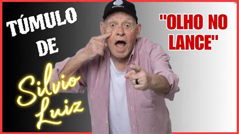 Túmulo e homenagem ao Silvio Luiz locutor esportivo e apresentador