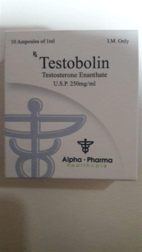 Testosterone Enanthate Mg Alpha Pharma Packaging Type Box