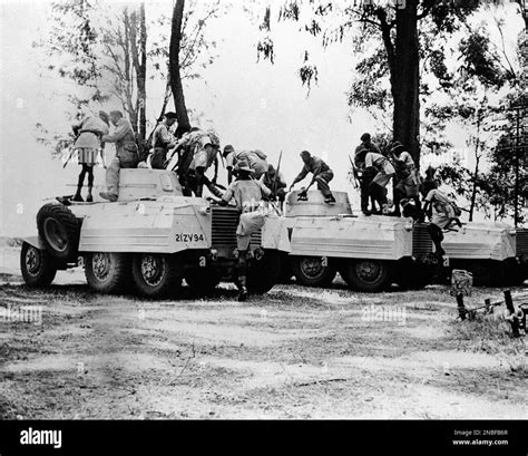 Troops Of The Fifth Battalion Kings African Rifles Climb Aboard