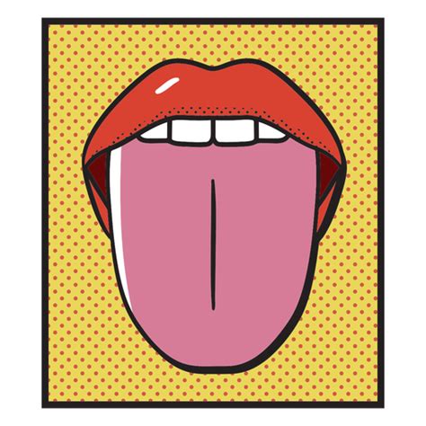 Tongue Out Comic Png And Svg Design For T Shirts