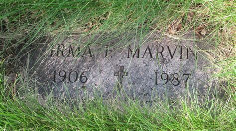 Irma Florence Sears Marvin Find A Grave Memorial Grave