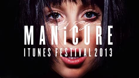 Lady Gaga Manicure Itunes Festival Concept Version Youtube