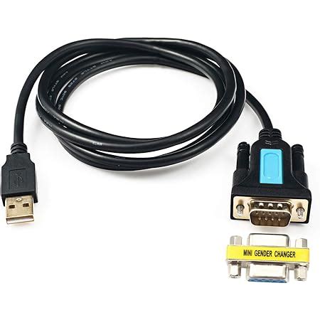 DIGITUS Adattatore Da USB A Seriale Convertitore RS232 USB 2 0 Tipo