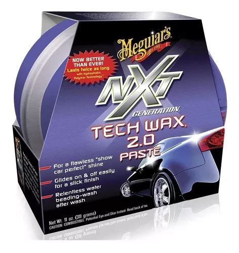 Meguiars Cera Nxt Generation Tech Wax 2 0 G12711 311g Frete grátis