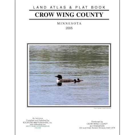 Minnesota - Crow Wing County Plat Map & GIS - Rockford Map Publishers