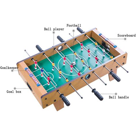 Mini Tabletop Tafelvoetbal Tafel Draagbare Tafel V Grandado