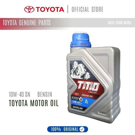 Jual Oli TMO 10W 40 Oli Toyota Original Shopee Indonesia