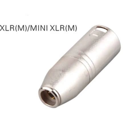 Pcs Lot Pin Xlr Male To Pin Mini Xlr Male Mic Adapter Ta