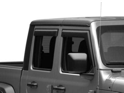 Jeep Gladiator Premium Bolt On Look Hood Deflector Smooth Jeep