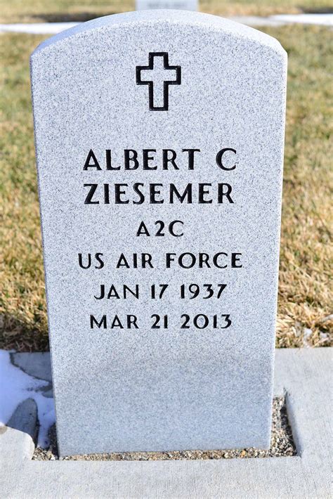 Albert Clarence Ziesemer 1937 2013 Find A Grave Memorial