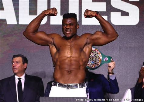 Francis Ngannou Enters The Wbc Top Heavyweight Rankings Boxing