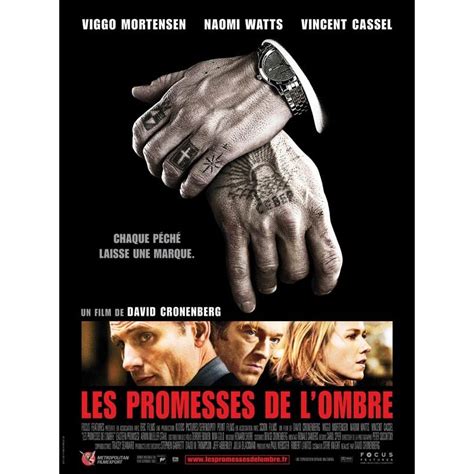 Film Les Promesses De L Ombre Affiche Neuve And Originale Format 40x60cm