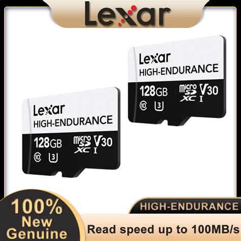 Lexar Tarjeta Micro SD Original De Alta Resistencia 32GB 64GB 128GB 100