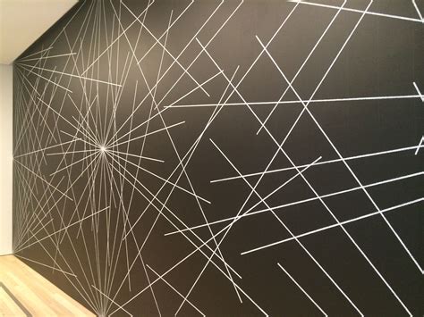 Sol Lewitt Fourth Wall From Wall Drawing At Whitney