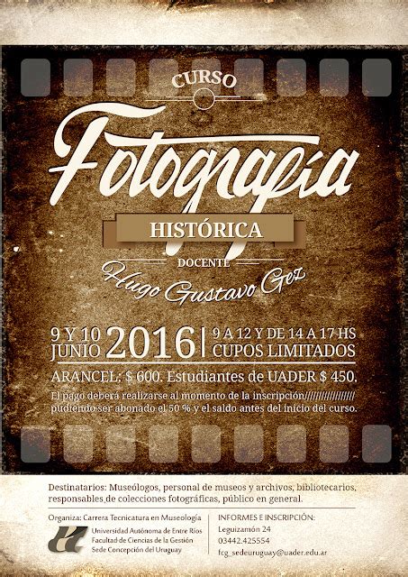 Entre R Os Curso De Fotograf A Hist Rica Asociaci N Trabajadores De