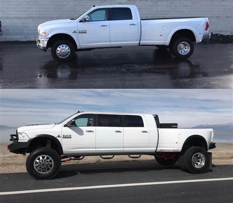stretched ram mega cab long bed weirdwheels