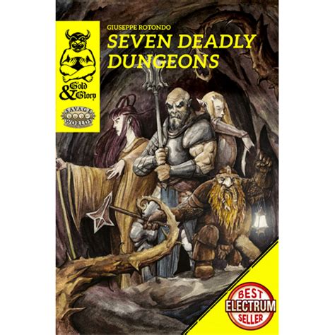 Gold And Glory Seven Deadly Dungeons Books Zatu Games Uk