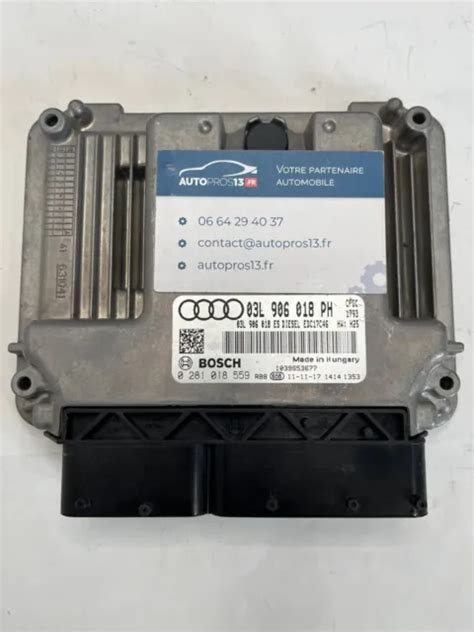 ECU CALCULATEUR DE Moteur A Reprogrammer Audi Q3 0281018559 03L906018Ph