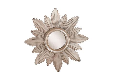 26 Silver Sunburst Mirror Mirrors Ethan Allen