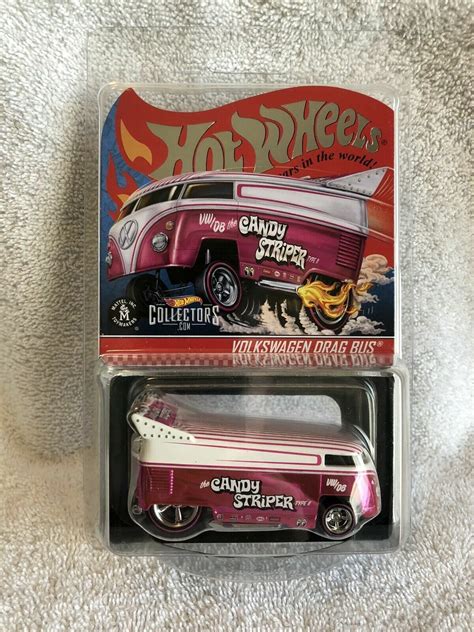 2021 Hot Wheels Rlc Exclusive Candy Striper Vw Drag Bus Volkswagen 6401 887961841466 Ebay