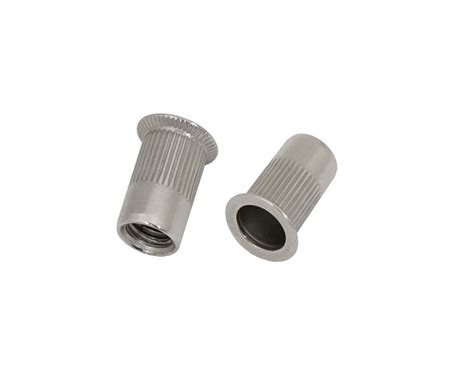 Countersunk Head Round Knurled Body Blind Rivet Nut A Jrp Rivets