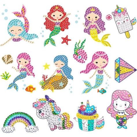 Diamond Painting Enfant Broderie Diamant Pour Enfant 5D Diamond