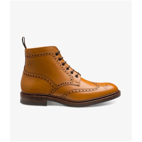 Loake Mens Burford Boot In Tan Parkinsons Lifestyle