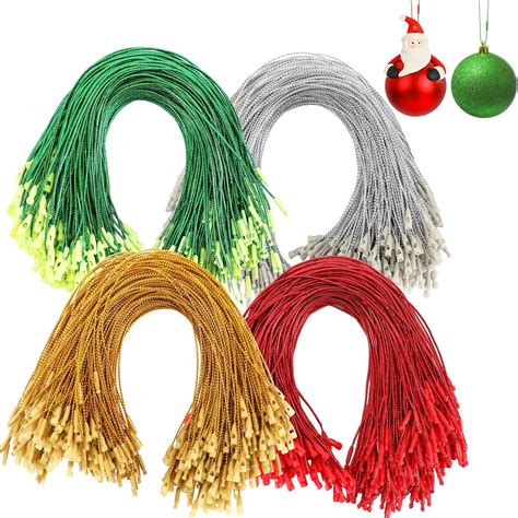 Amazon JUNEBRUSHS 600Pcs Christmas Ornament Hooks Ornament