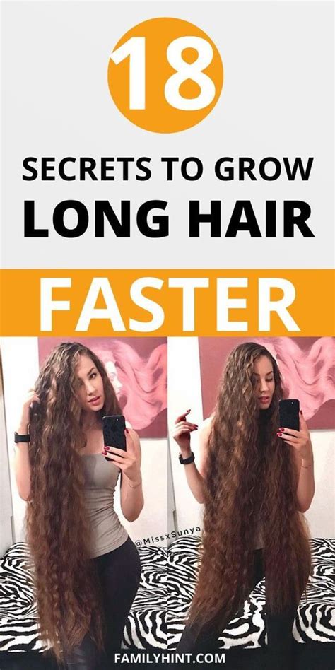 How To Grow Long Hair Faster Naturally 18 Hair Growth Tips Grow Long