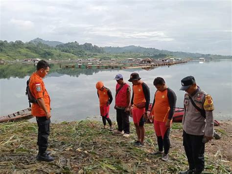 Hari Kedua Pencarian Korban Tenggelam Di Bendungan Saguling Masih