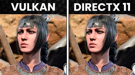 Baldur S Gate Vulkan Vs Directx K P Rtx Youtube