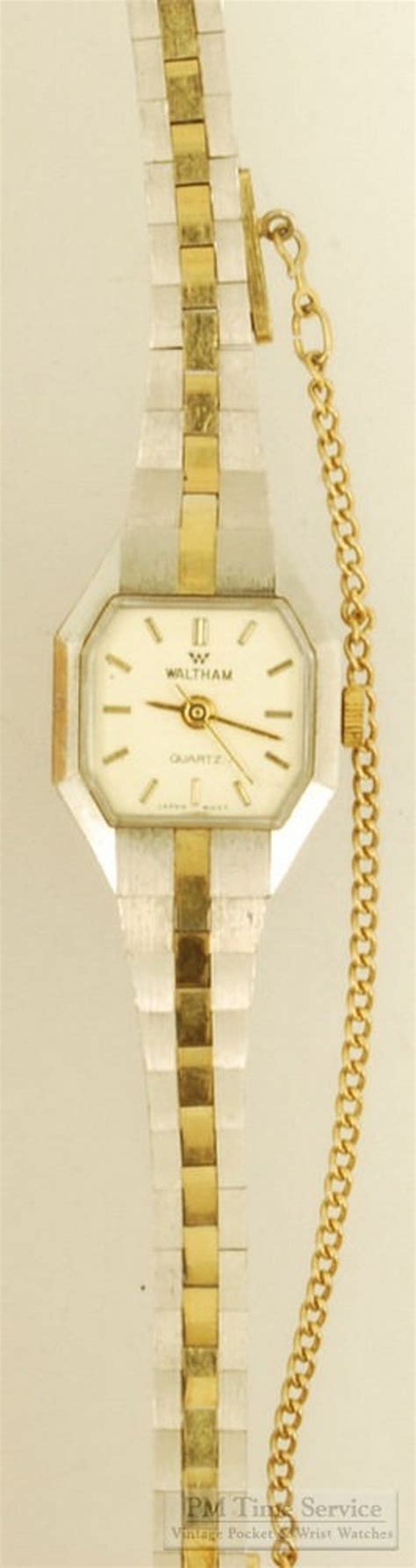 Waltham Quartz Ladies Wrist Watch Heavy Gold Toned And Etsy