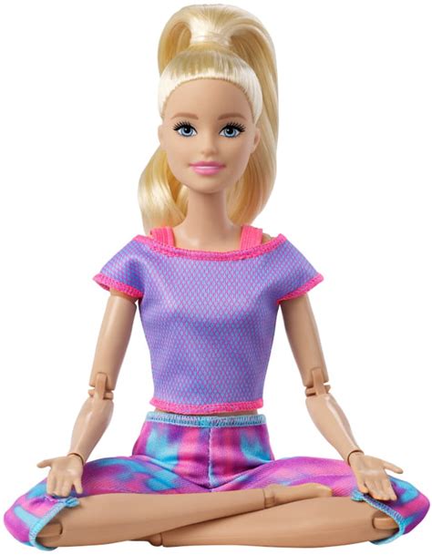 Barbie Lalka Gimnastyczka Made To Move Fitness Joga 3 Lalki