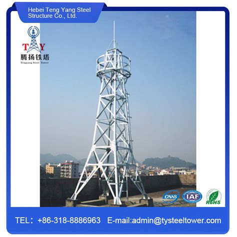 Galvanized Angel Steel Coast Look Out Tower China Self Supporting