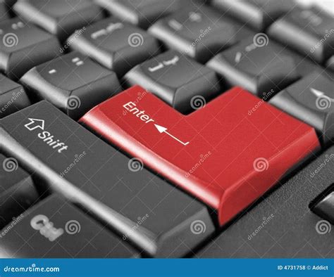 Keyboard Enter Key Royalty Free Stock Photos - Image: 4731758