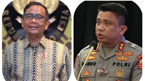 Mahfud MD Blak Blakan Soal Kasus Ferdy Sambo Singgung Kemarahan Jokowi