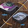 8 Travel Space Saver Bags No Vacuum Or Pump Needed For Clothes