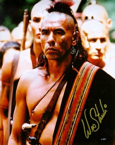 WES STUDI SIGNED LAST OF THE MOHICANS 11x14 PHOTO 2 | #24411623