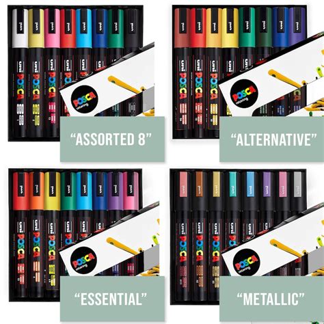 POSCA Medium PC 5M Art Paint Marker Pens Drawing Drafting Etsy