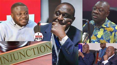 Npp Can Injunct Alan Per Article But Lawyer Ralph Agyapong Sets