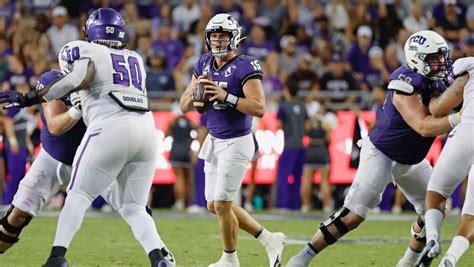 Duggan Leads Tcu Football To Dominant Victory Against Tarleton State