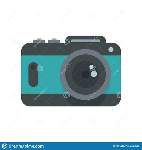 Camera Icon Flat Isolated Vector Stock Vector Illustration Of