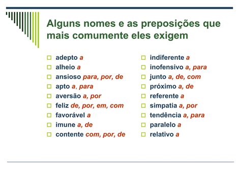Regencia Verbal E Nominal Resumo