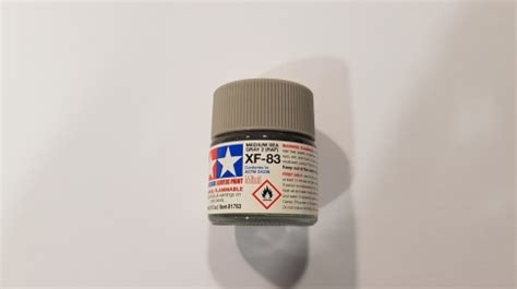 Tamiya MINI XF 83 RAF MEDIUM SEA GREY Acrylic Paint 10ml