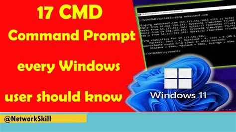 Cmd Command Prompt Commands Every Windows User Should Know Youtube