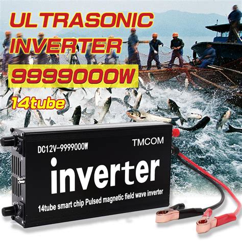 9999000W 12V DC Ultrasonic Inverter Fishing Electric Fisher Fish