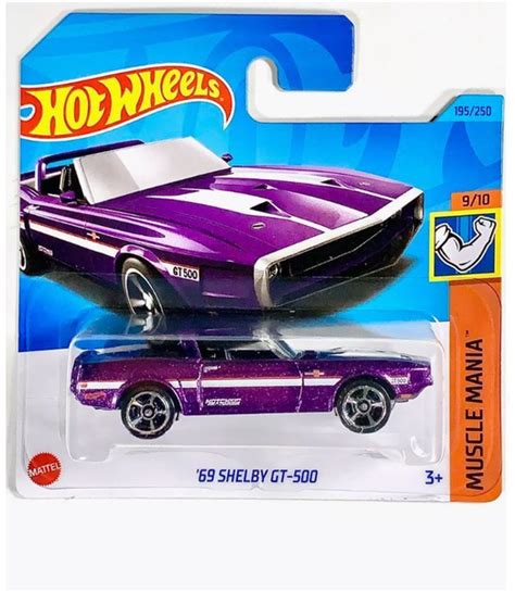 Машинка Hot Wheels Shelby GT HW MUSCLE MANIA Хот Вилс Шелби купить на OZON по низкой