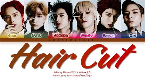 Xdinary Heroes Hair Cut Color Coded Lyrics Han Rom Eng YouTube