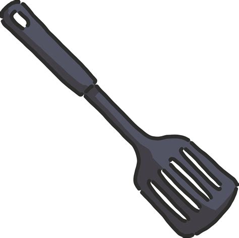 Kitchen items Spatula cartoon style 28799985 PNG