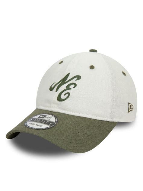 Gorra Con Visera New Era Linen Script Ne Cru Zapatos Es